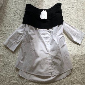 Strapless Work Blouse